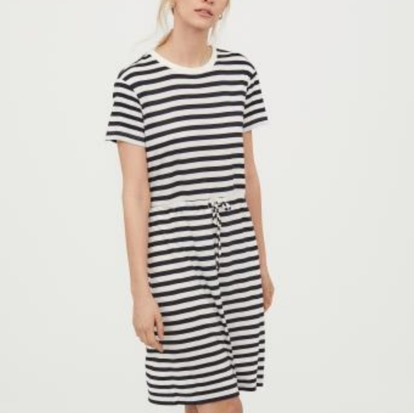t shirt dress drawstring waist